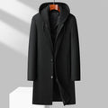 Alessio Hooded Wool Overcoat