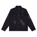 Cross Patch Denim Jacket