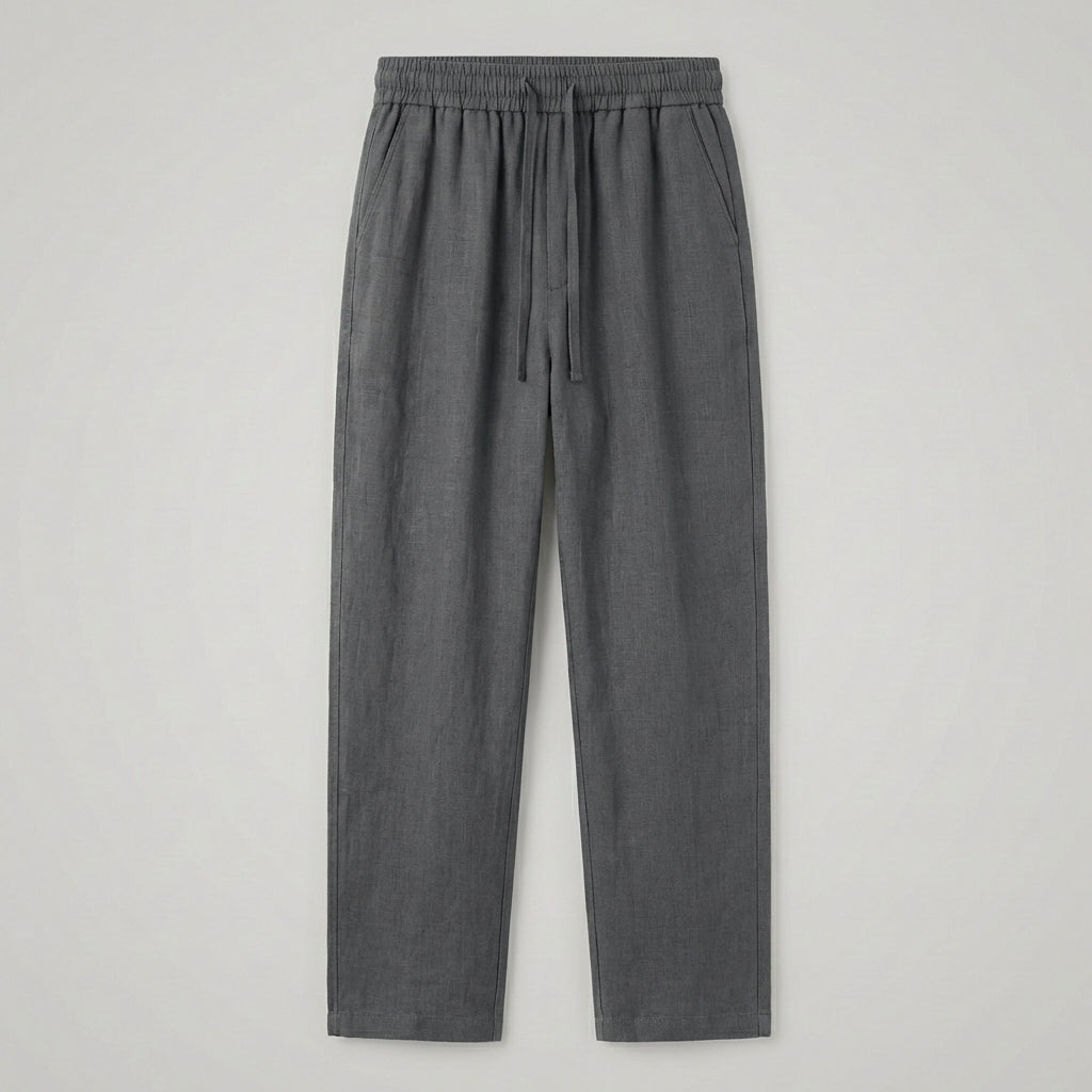 Haru Cropped Linen Pants
