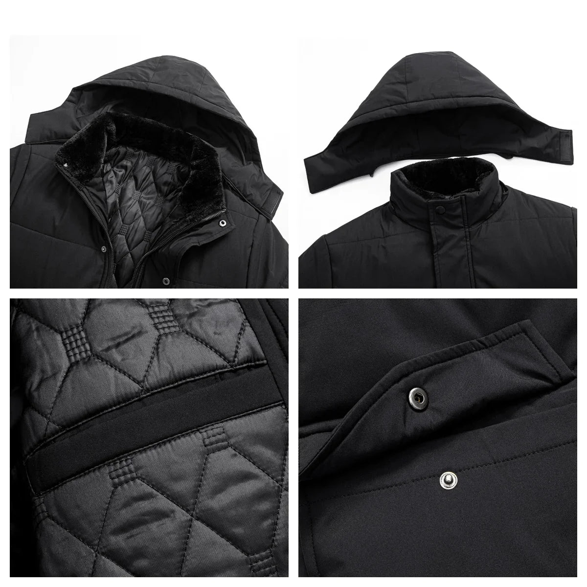 Hudson Fur Lined Puffer