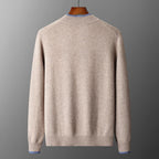 Men's Cashmere Zip Jacket - back