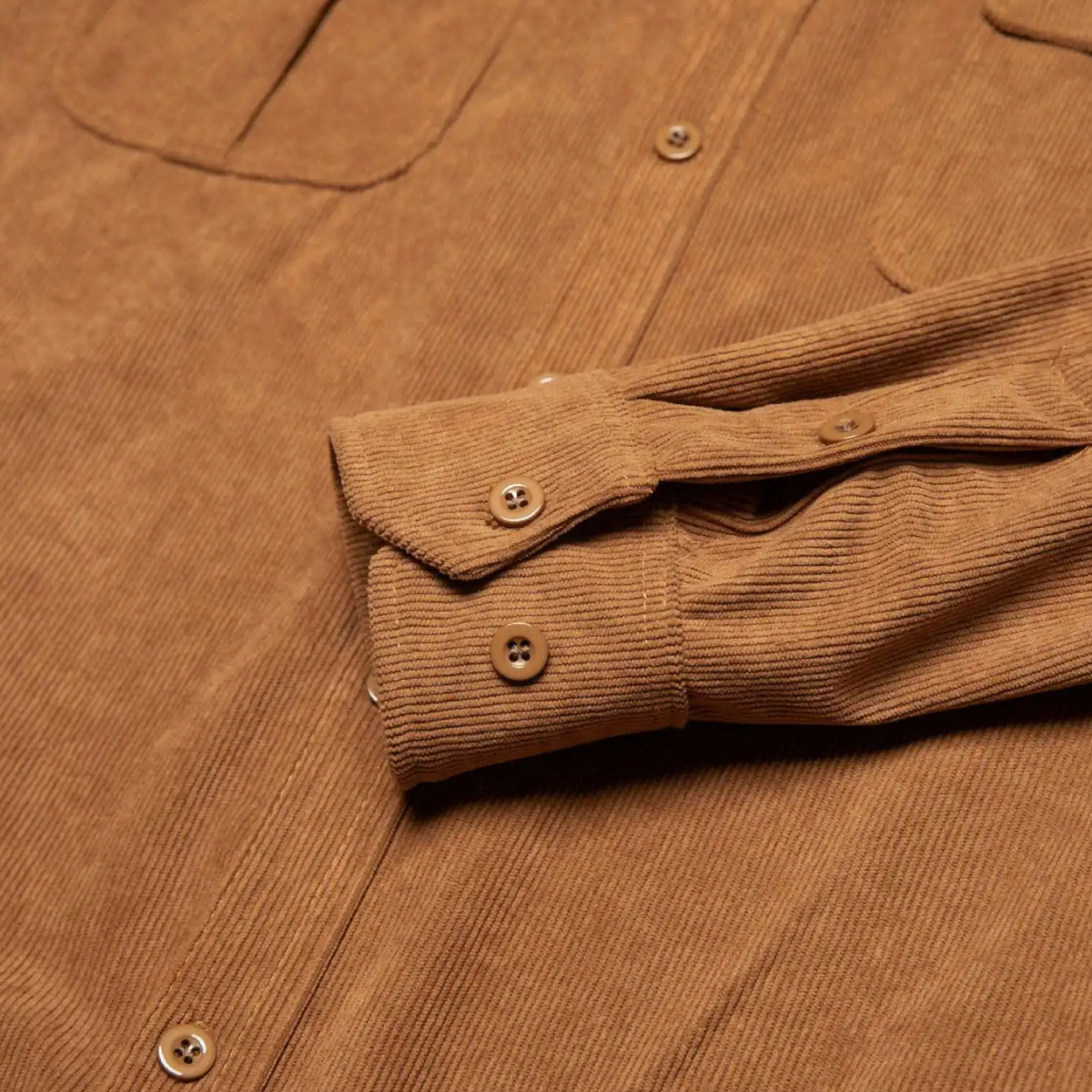 Men's Corduroy Button-Down Shirt