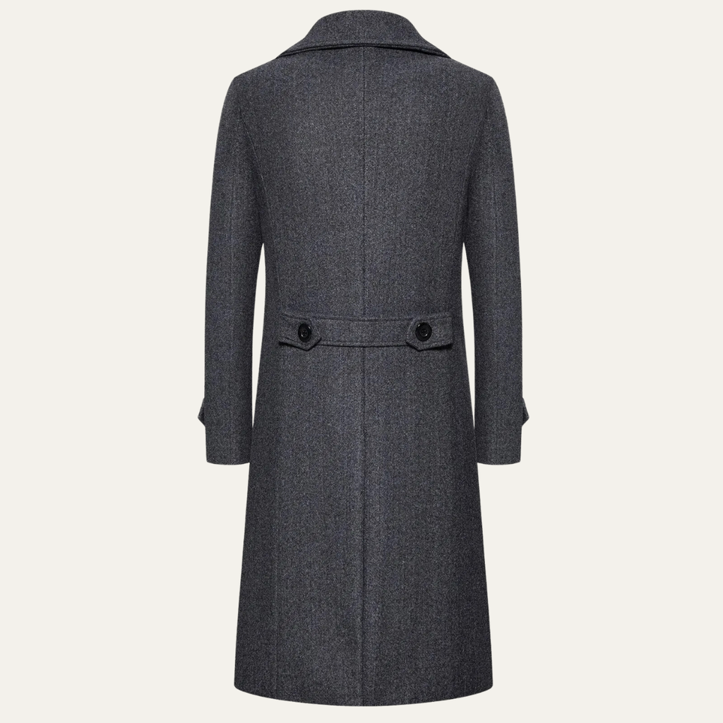 Corvallo & Hale trench coat detail