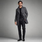 Corvallo & Hale trench coat - Dark Grey