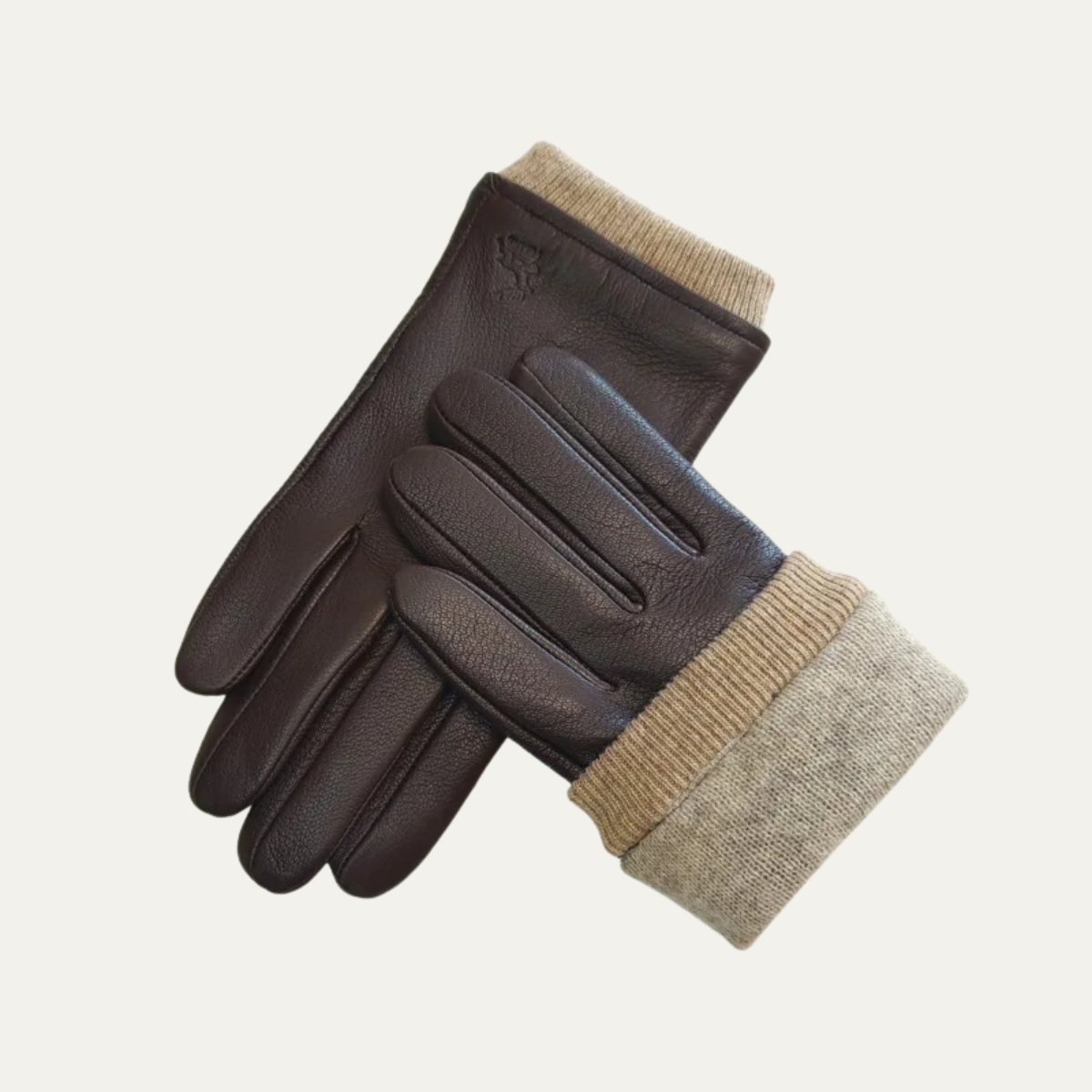 Men's Faux Leather Driving Gloves