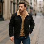 Bramwell & Fitch Men's Fleece-Lined Winter Coat - lifestyle