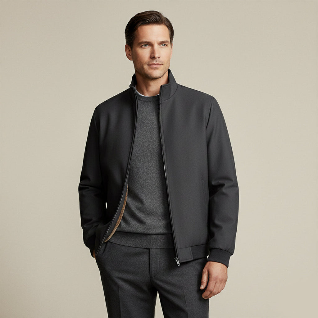 Men's Fleece-Lined Winter Jacket
