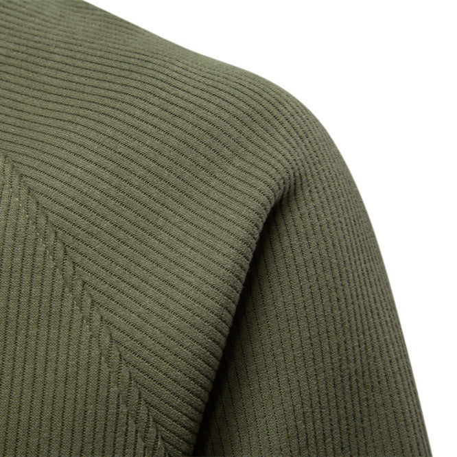 Men's Fleece Quarter-Zip Pullover - detail