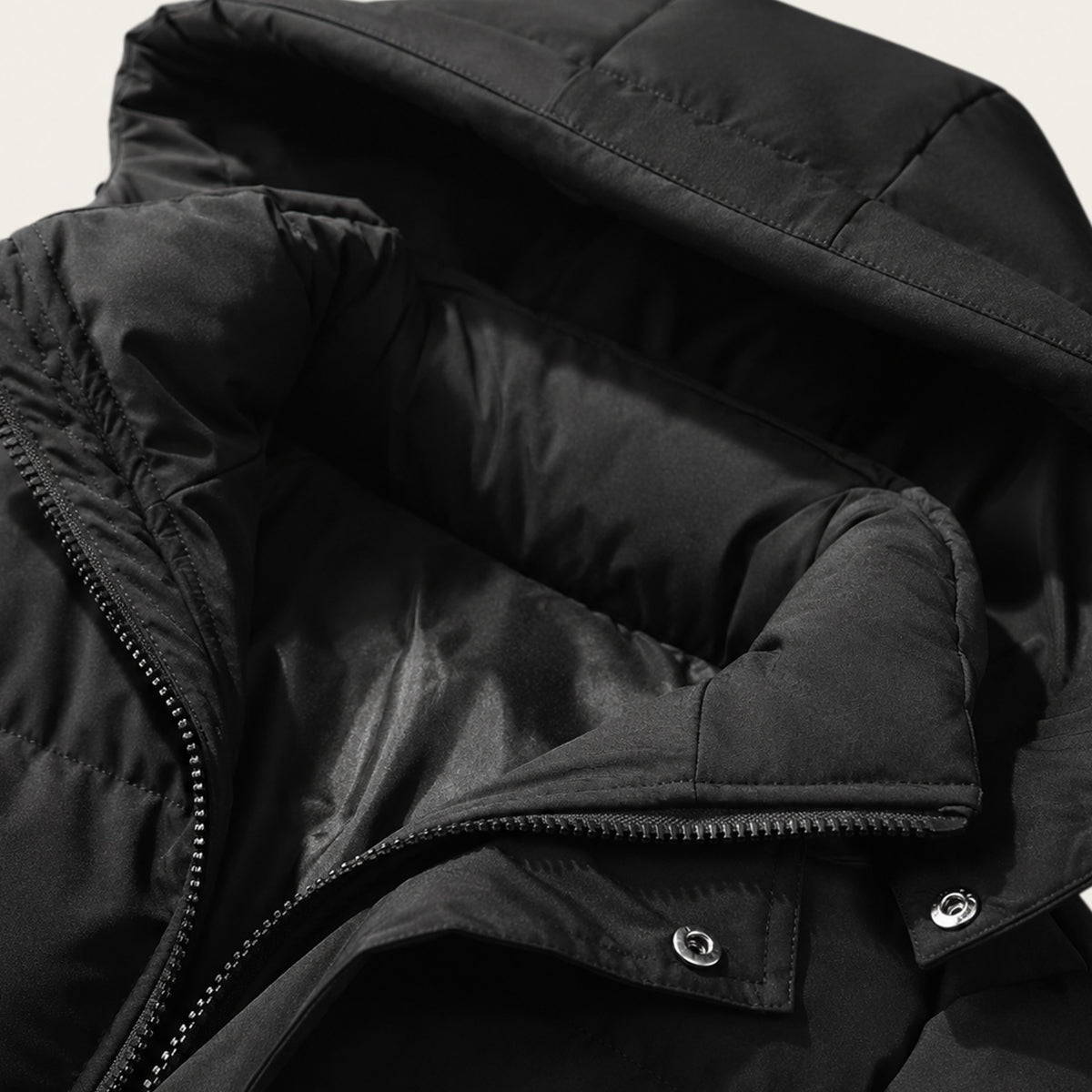 Nordholt Insulated Hooded Puffer Jacket detail