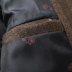 Winslow & Hart Men's Wool Blend Overcoat - detail