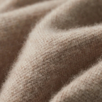 Men's Merino Wool Notch Collar Cardigan - detail