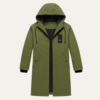 Men's Waterproof Longline Rain Jacket