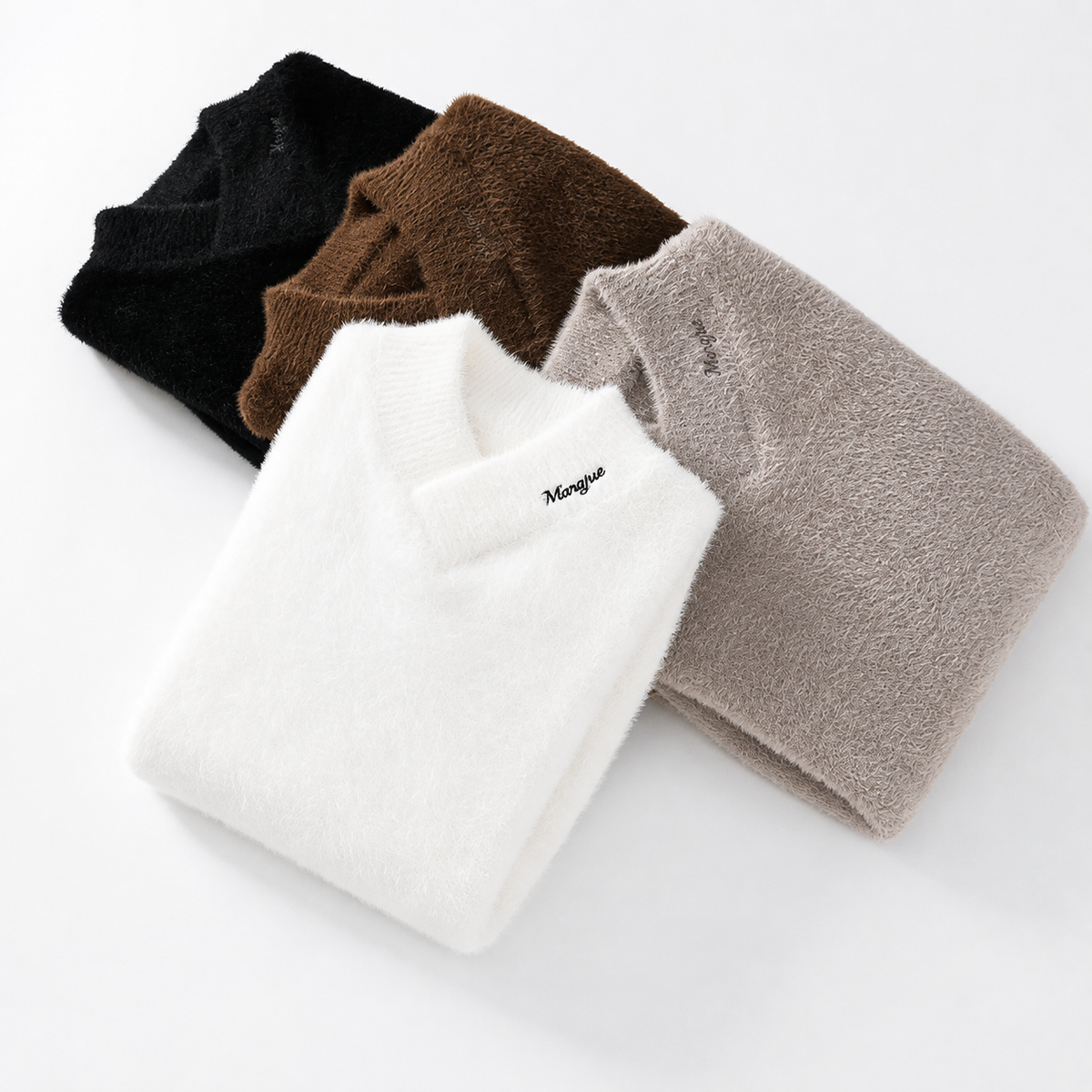 Ellsworth & Rowe Men's Wool Pullover Sweater - detail