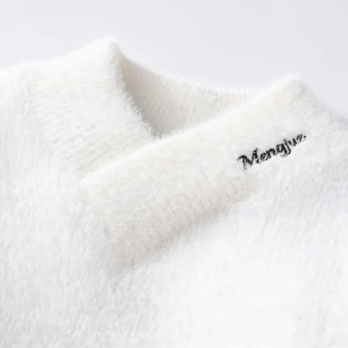 Ellsworth & Rowe Men's Wool Pullover Sweater - detail