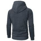 Marrow & Co Men's Zip-Up Hoodie - detail