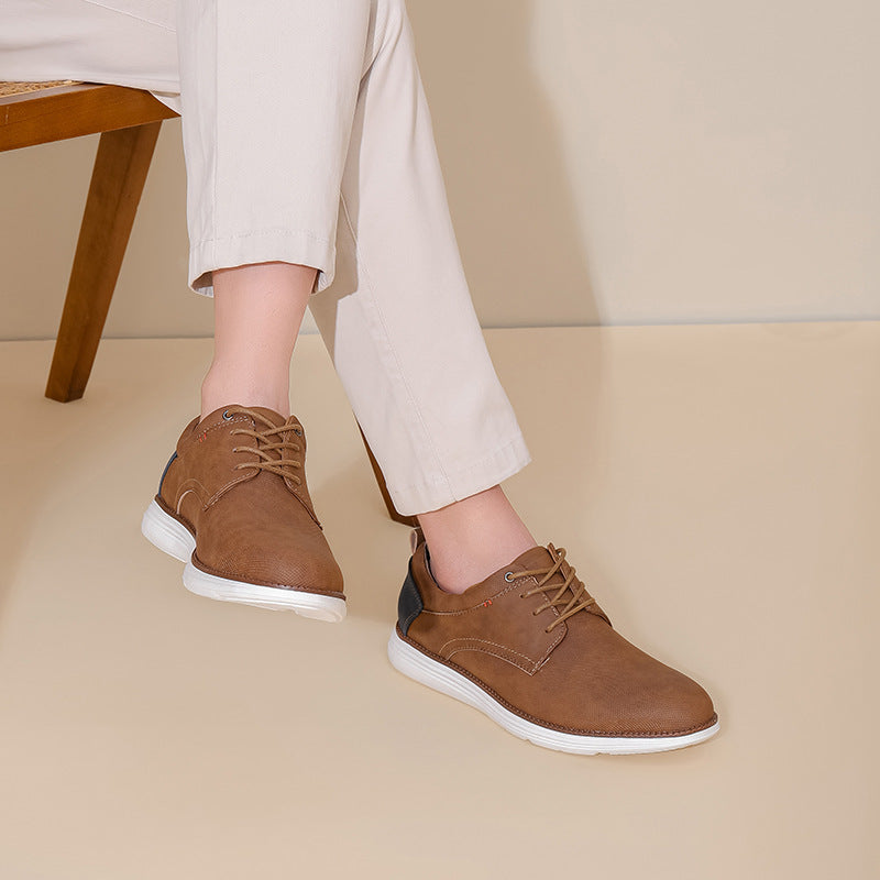 Miles Lace-Up Dress Sneakers | Breathable Smart Casual Shoes