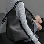 Rosie Slouchy Tote Bag | Knotted Detail Top Handle Tote Bag