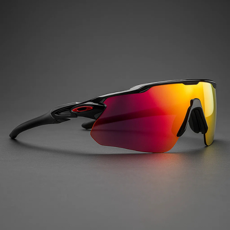 Polarized Sport Sunglasses | Sweat-Resistant Grip Lightweight Cycling Shades