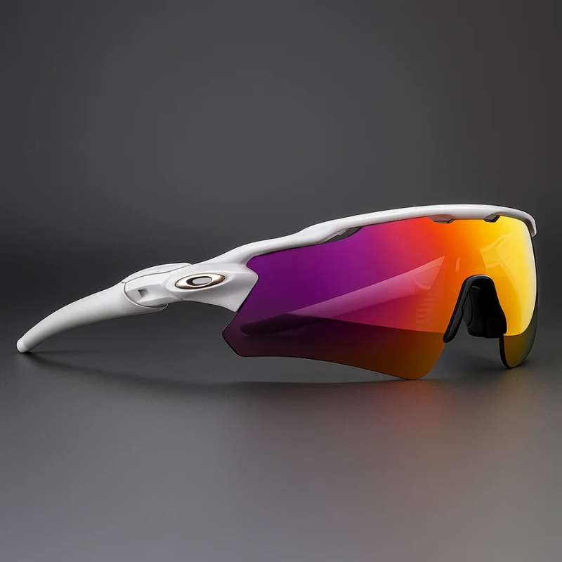 Polarized Sport Sunglasses | Sweat-Resistant Grip Lightweight Cycling Shades