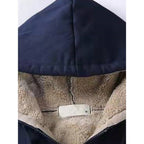 Hooded Fleece-Lined Jacket - Hood Detail