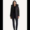 Women's Lightweight Puffer Jacket - Black