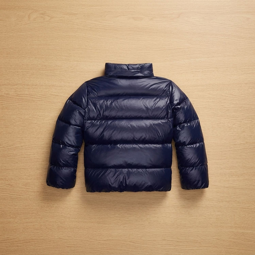 Women's Quilted Hooded Puffer Jacket - Black