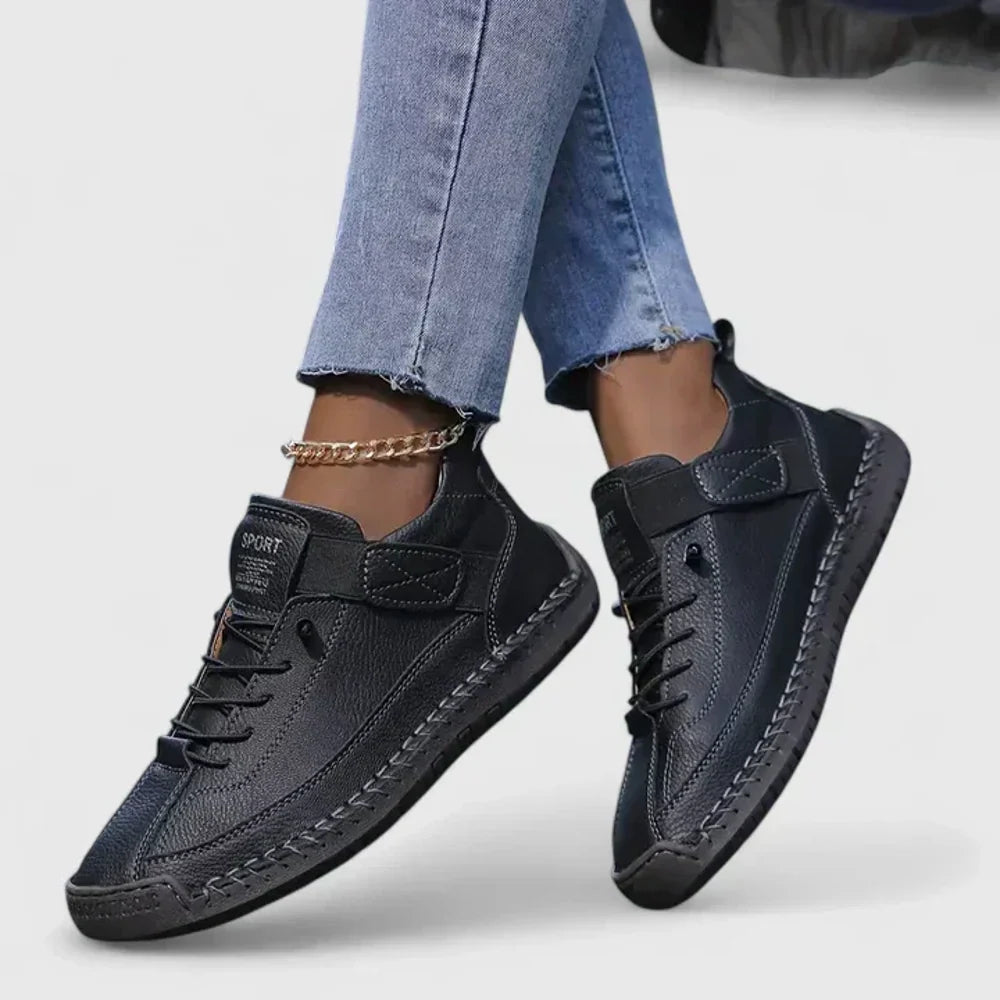 Women's Slip-On Sneakers - Black