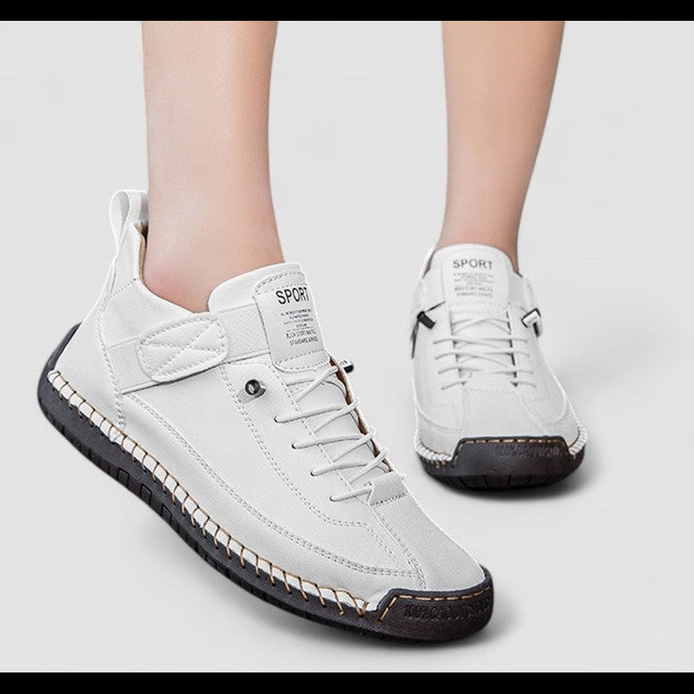 Women's Slip-On Sneakers - White